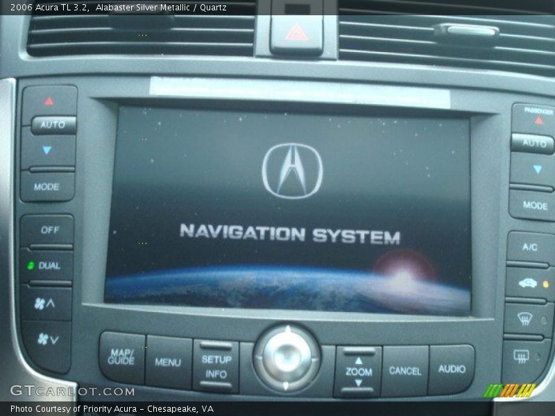Alabaster Silver Metallic / Quartz 2006 Acura TL 3.2