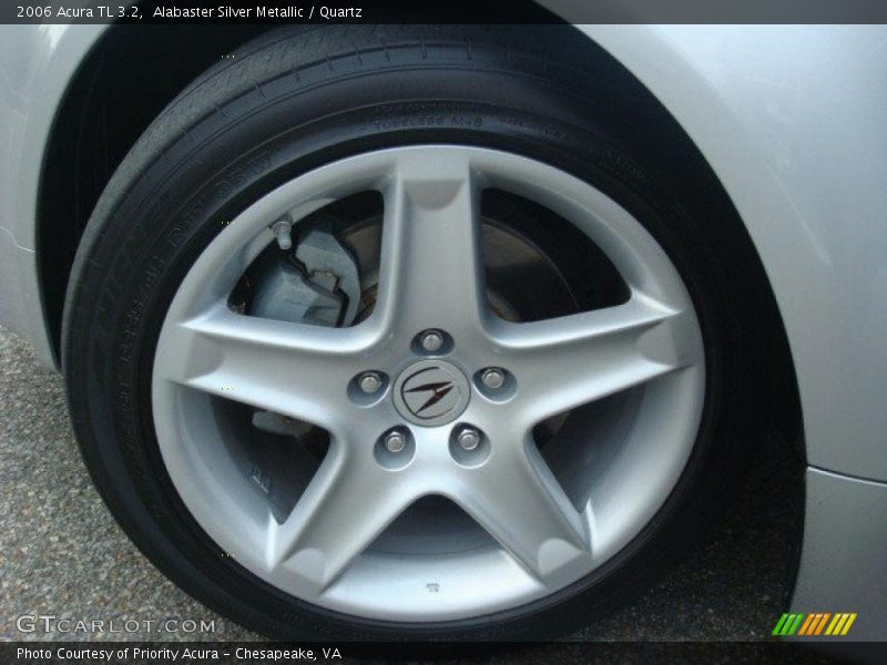 Alabaster Silver Metallic / Quartz 2006 Acura TL 3.2