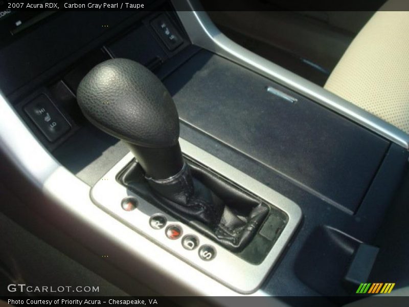 Carbon Gray Pearl / Taupe 2007 Acura RDX