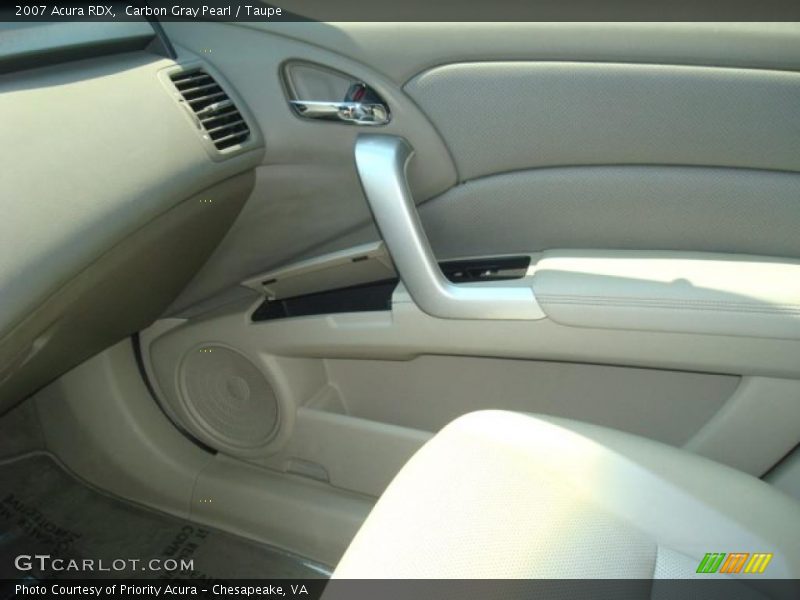 Carbon Gray Pearl / Taupe 2007 Acura RDX