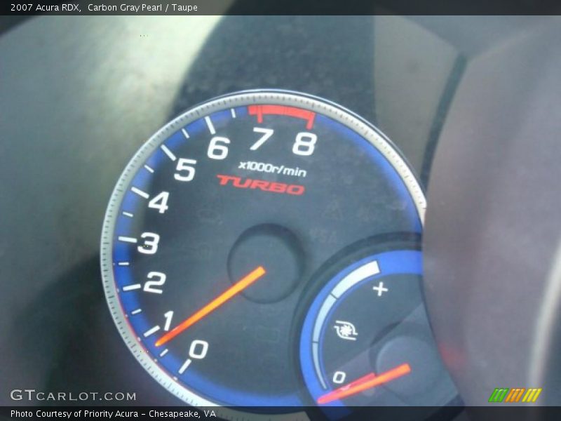 Carbon Gray Pearl / Taupe 2007 Acura RDX