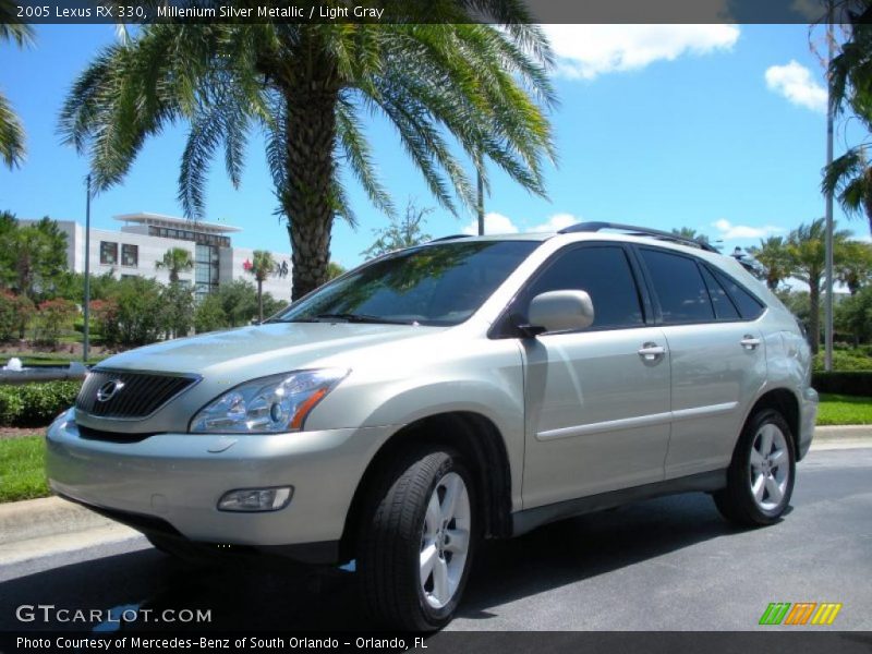 Millenium Silver Metallic / Light Gray 2005 Lexus RX 330