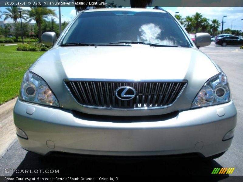 Millenium Silver Metallic / Light Gray 2005 Lexus RX 330