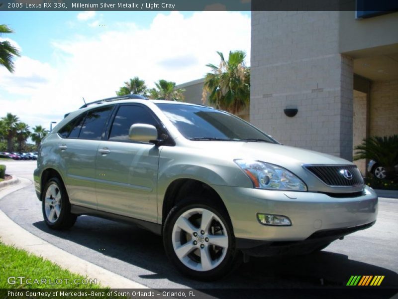Millenium Silver Metallic / Light Gray 2005 Lexus RX 330