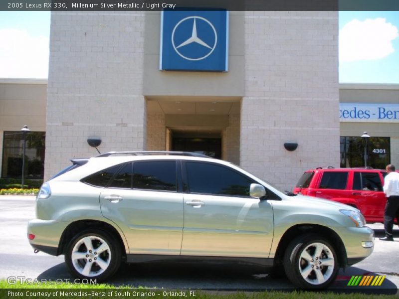 Millenium Silver Metallic / Light Gray 2005 Lexus RX 330