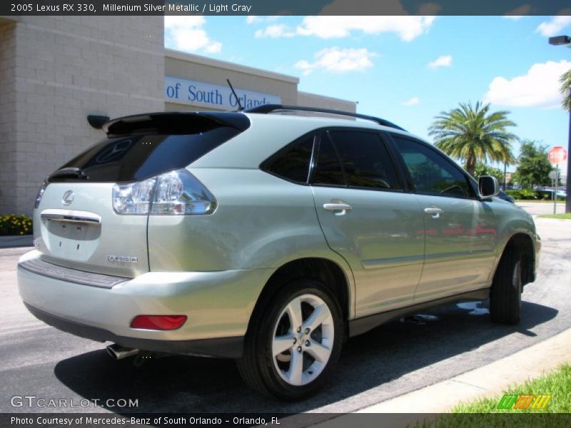 Millenium Silver Metallic / Light Gray 2005 Lexus RX 330