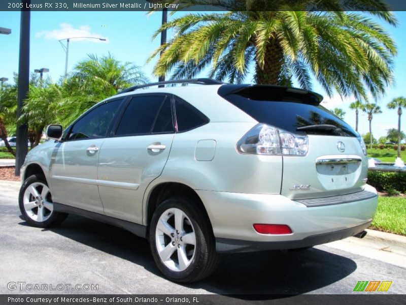 Millenium Silver Metallic / Light Gray 2005 Lexus RX 330