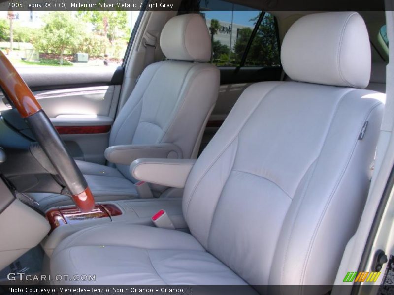Millenium Silver Metallic / Light Gray 2005 Lexus RX 330