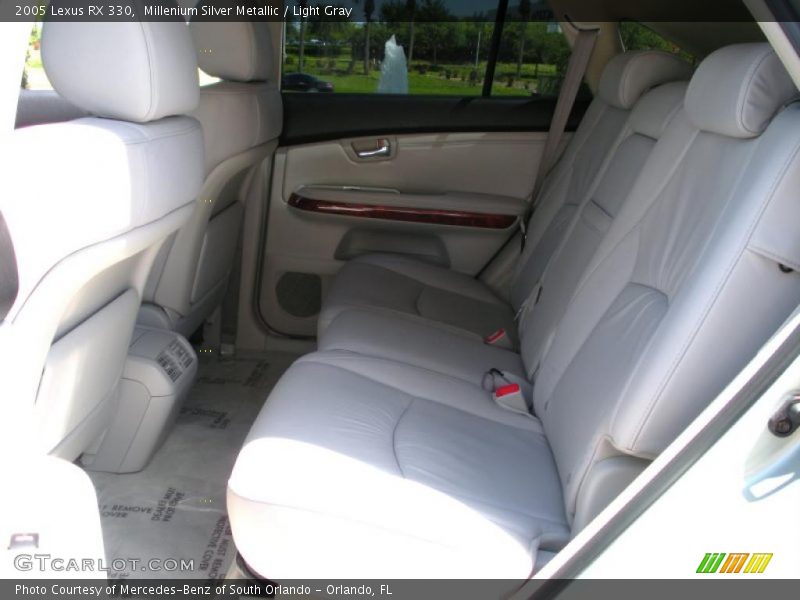 Millenium Silver Metallic / Light Gray 2005 Lexus RX 330