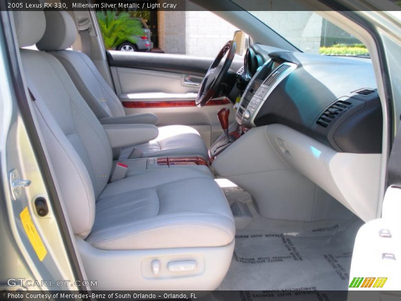 Millenium Silver Metallic / Light Gray 2005 Lexus RX 330