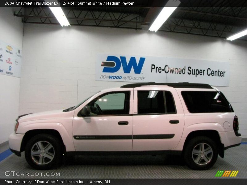 Summit White / Medium Pewter 2004 Chevrolet TrailBlazer EXT LS 4x4