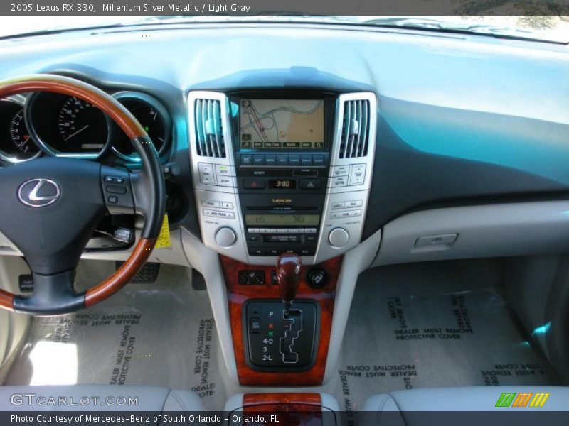 Millenium Silver Metallic / Light Gray 2005 Lexus RX 330