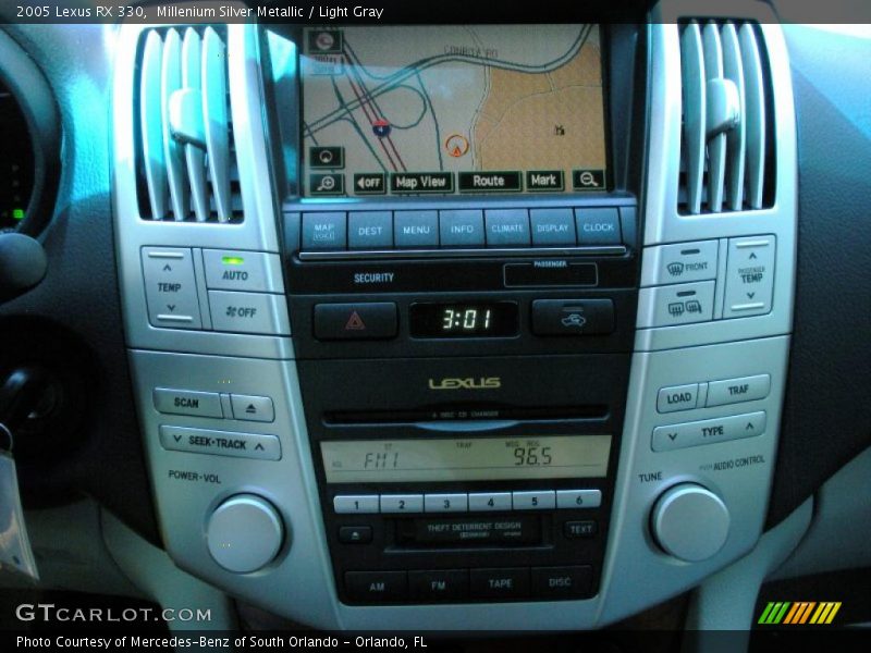 Millenium Silver Metallic / Light Gray 2005 Lexus RX 330