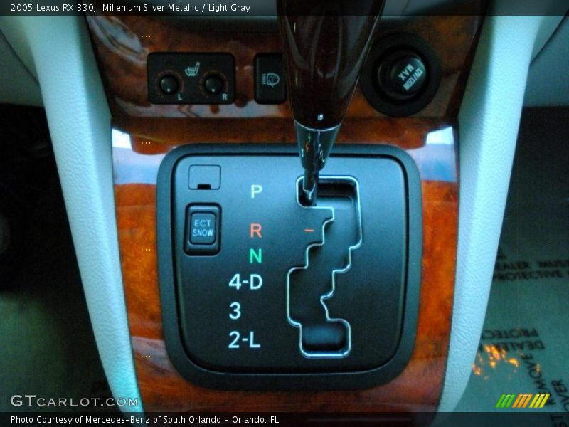 Millenium Silver Metallic / Light Gray 2005 Lexus RX 330