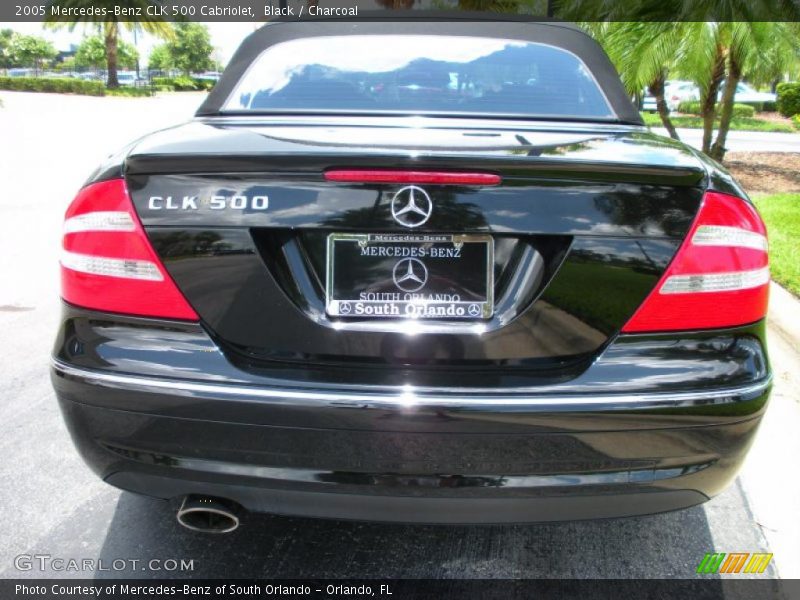 Black / Charcoal 2005 Mercedes-Benz CLK 500 Cabriolet