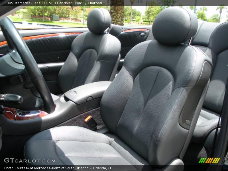 Black / Charcoal 2005 Mercedes-Benz CLK 500 Cabriolet