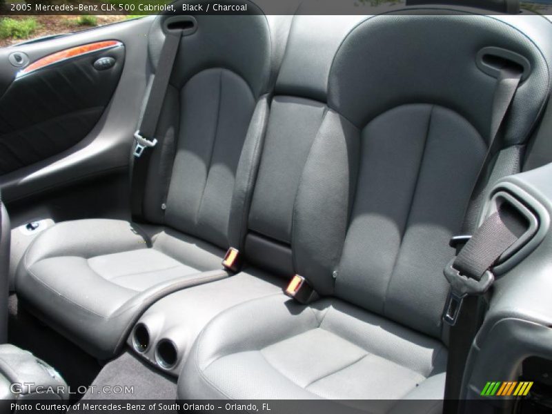 Black / Charcoal 2005 Mercedes-Benz CLK 500 Cabriolet