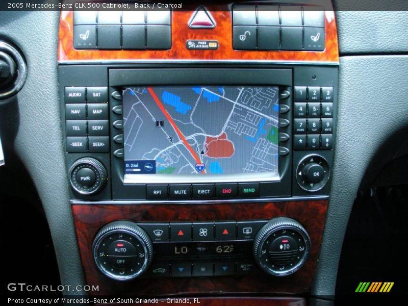 Black / Charcoal 2005 Mercedes-Benz CLK 500 Cabriolet