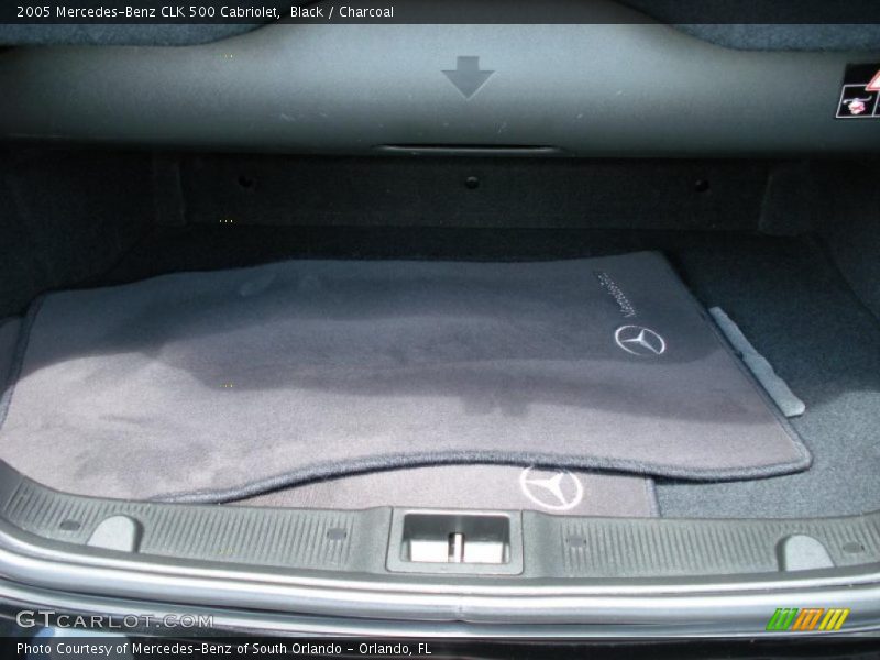 Black / Charcoal 2005 Mercedes-Benz CLK 500 Cabriolet