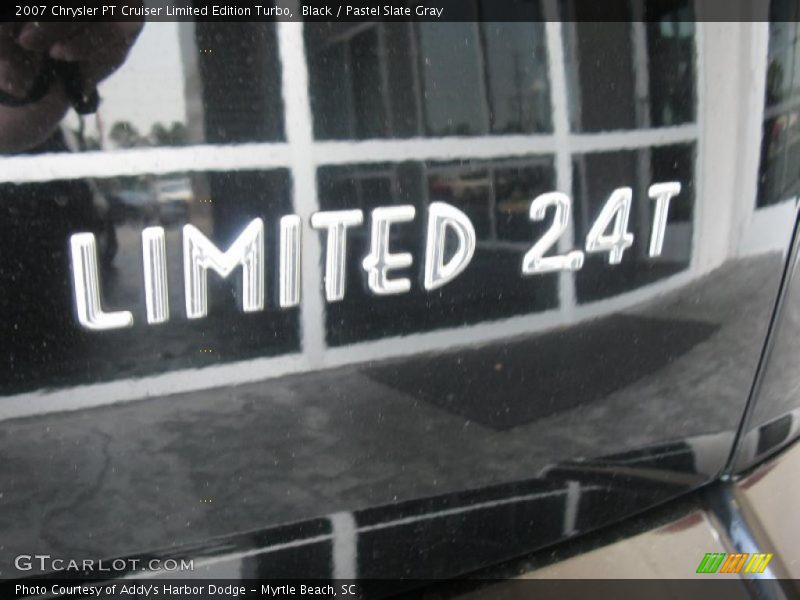 Black / Pastel Slate Gray 2007 Chrysler PT Cruiser Limited Edition Turbo