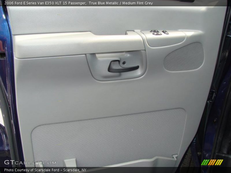 True Blue Metallic / Medium Flint Grey 2006 Ford E Series Van E350 XLT 15 Passenger