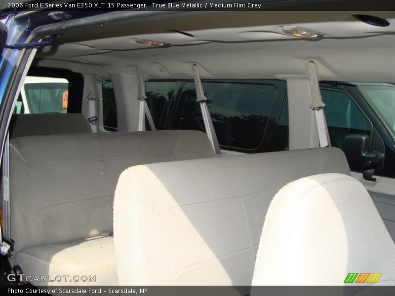 True Blue Metallic / Medium Flint Grey 2006 Ford E Series Van E350 XLT 15 Passenger