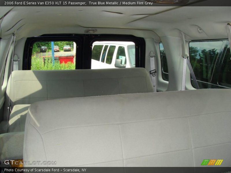 True Blue Metallic / Medium Flint Grey 2006 Ford E Series Van E350 XLT 15 Passenger