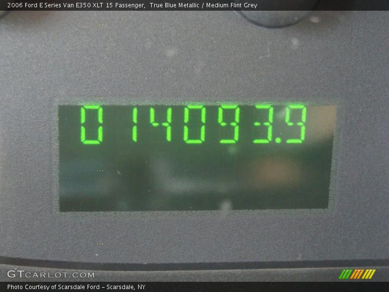 True Blue Metallic / Medium Flint Grey 2006 Ford E Series Van E350 XLT 15 Passenger
