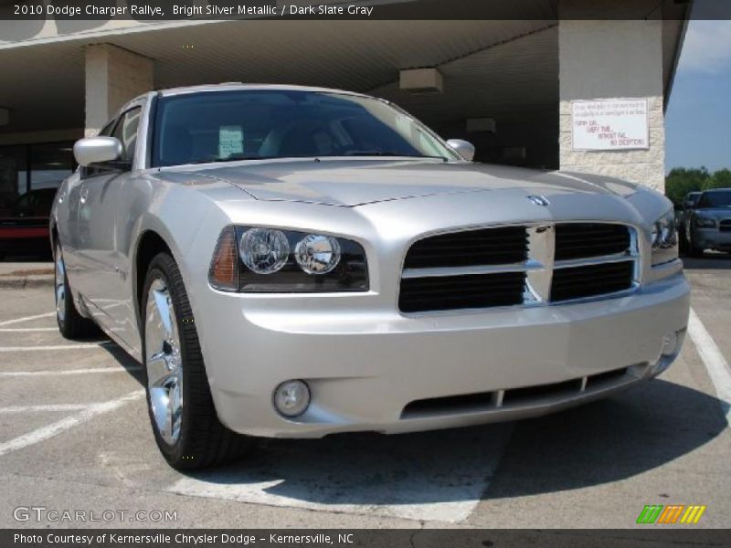 Bright Silver Metallic / Dark Slate Gray 2010 Dodge Charger Rallye