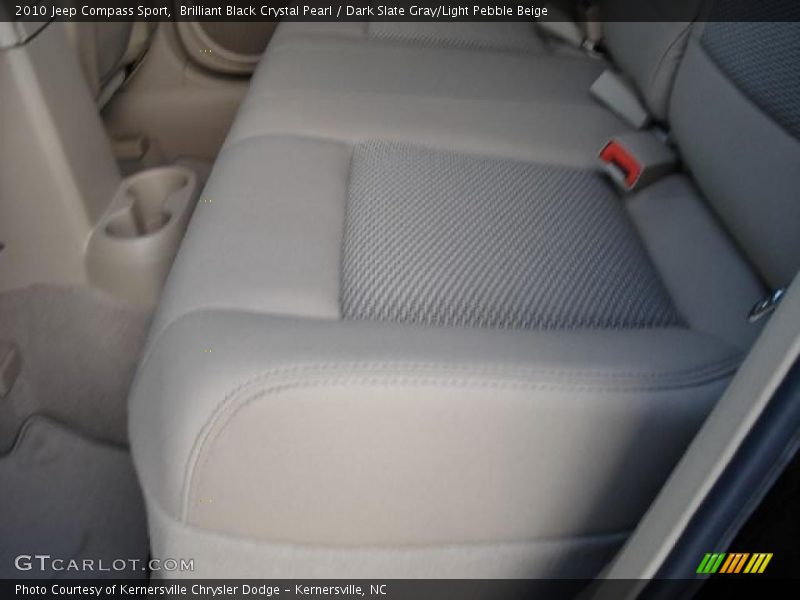 Brilliant Black Crystal Pearl / Dark Slate Gray/Light Pebble Beige 2010 Jeep Compass Sport