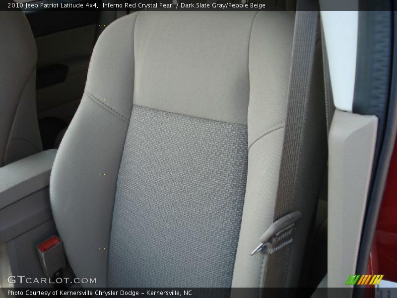 Inferno Red Crystal Pearl / Dark Slate Gray/Pebble Beige 2010 Jeep Patriot Latitude 4x4