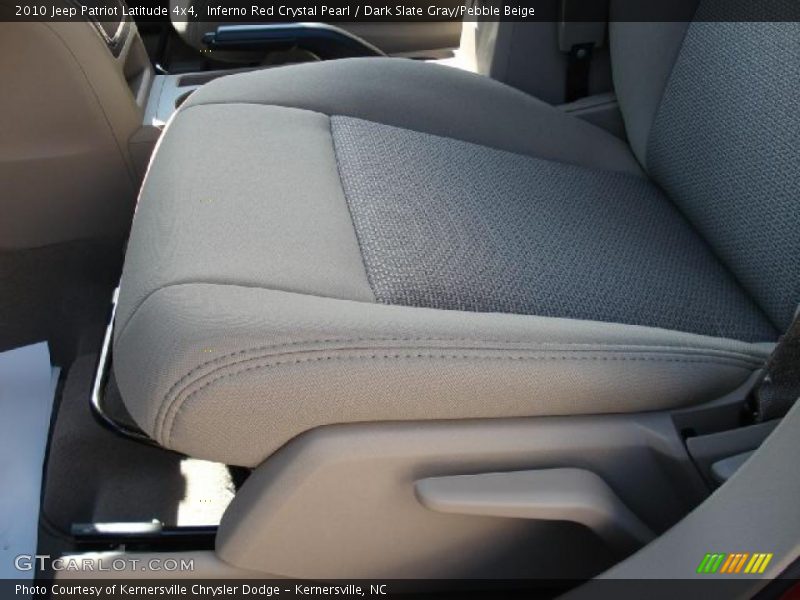 Inferno Red Crystal Pearl / Dark Slate Gray/Pebble Beige 2010 Jeep Patriot Latitude 4x4