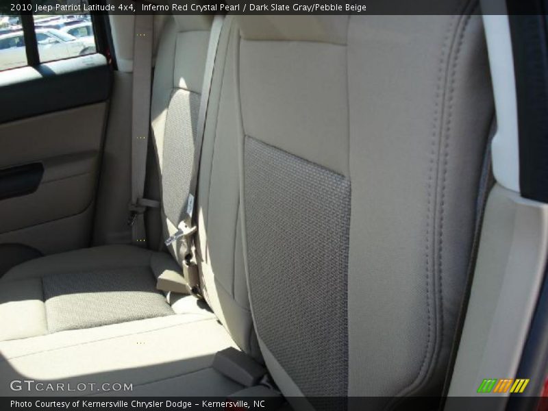 Inferno Red Crystal Pearl / Dark Slate Gray/Pebble Beige 2010 Jeep Patriot Latitude 4x4