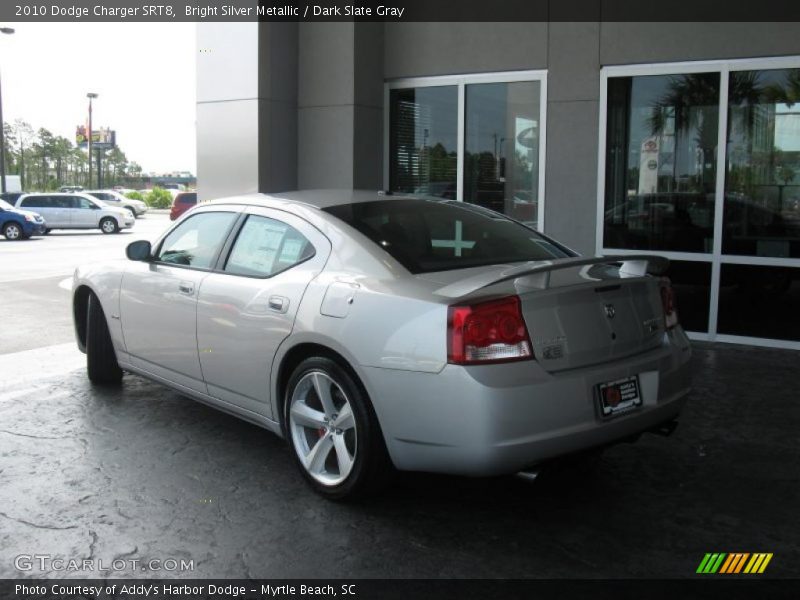 Bright Silver Metallic / Dark Slate Gray 2010 Dodge Charger SRT8