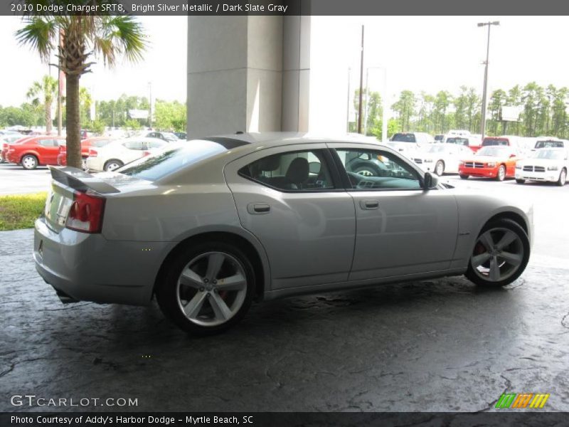 Bright Silver Metallic / Dark Slate Gray 2010 Dodge Charger SRT8