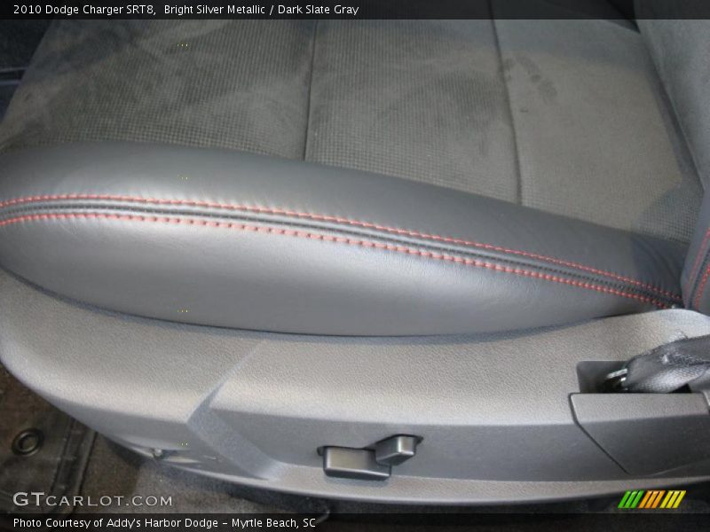 Bright Silver Metallic / Dark Slate Gray 2010 Dodge Charger SRT8