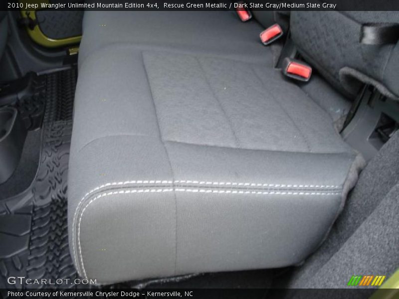 Rescue Green Metallic / Dark Slate Gray/Medium Slate Gray 2010 Jeep Wrangler Unlimited Mountain Edition 4x4