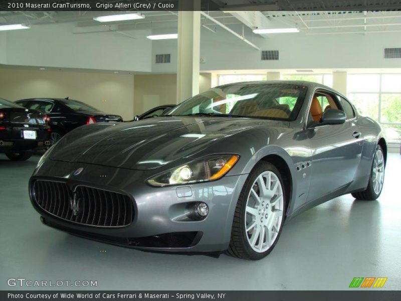 Grigio Alfieri (Grey) / Cuoio 2010 Maserati GranTurismo