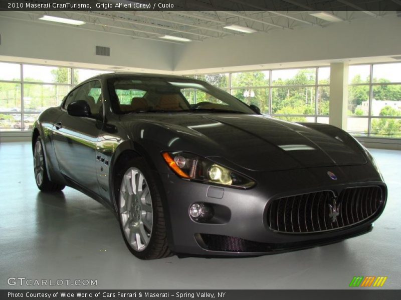 Grigio Alfieri (Grey) / Cuoio 2010 Maserati GranTurismo