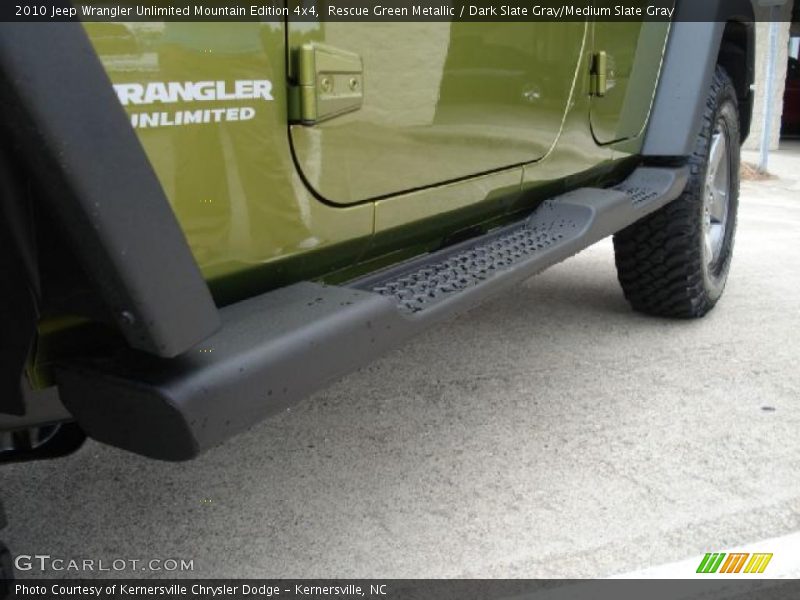 Rescue Green Metallic / Dark Slate Gray/Medium Slate Gray 2010 Jeep Wrangler Unlimited Mountain Edition 4x4