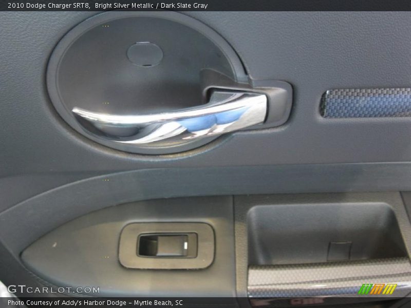 Bright Silver Metallic / Dark Slate Gray 2010 Dodge Charger SRT8