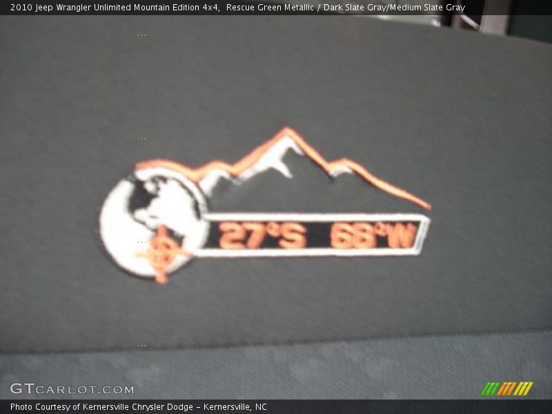 Rescue Green Metallic / Dark Slate Gray/Medium Slate Gray 2010 Jeep Wrangler Unlimited Mountain Edition 4x4