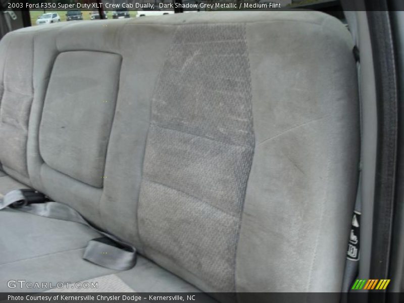 Dark Shadow Grey Metallic / Medium Flint 2003 Ford F350 Super Duty XLT Crew Cab Dually
