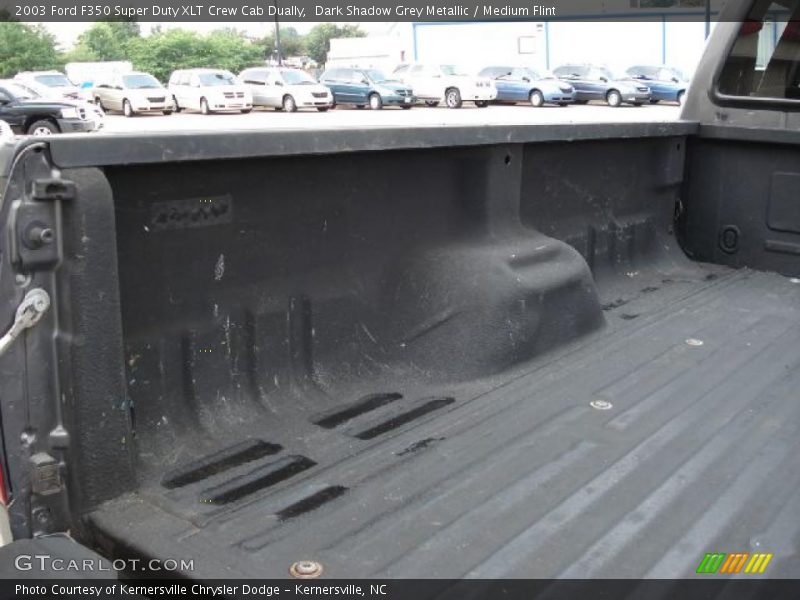 Dark Shadow Grey Metallic / Medium Flint 2003 Ford F350 Super Duty XLT Crew Cab Dually