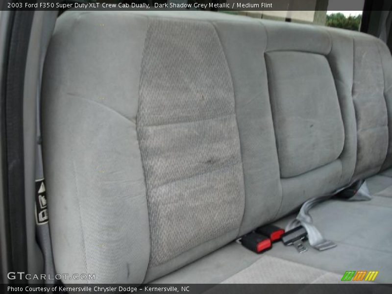Dark Shadow Grey Metallic / Medium Flint 2003 Ford F350 Super Duty XLT Crew Cab Dually