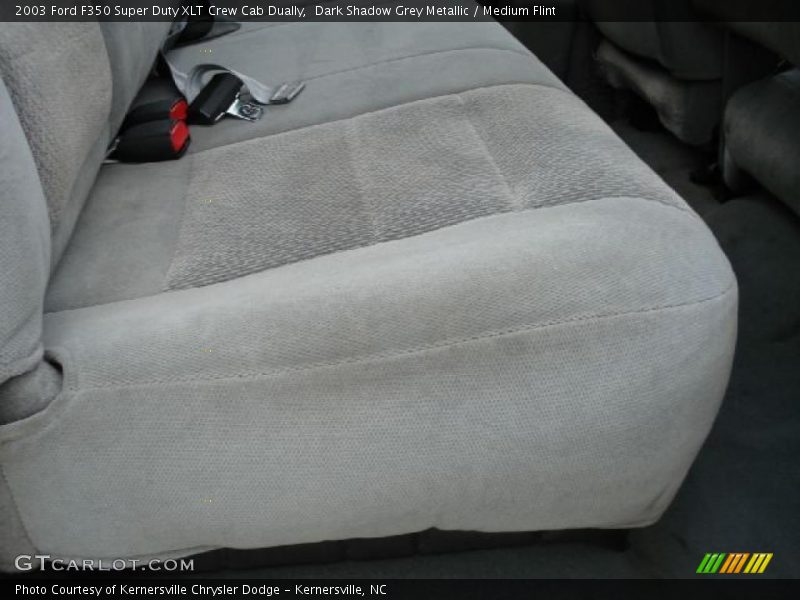 Dark Shadow Grey Metallic / Medium Flint 2003 Ford F350 Super Duty XLT Crew Cab Dually