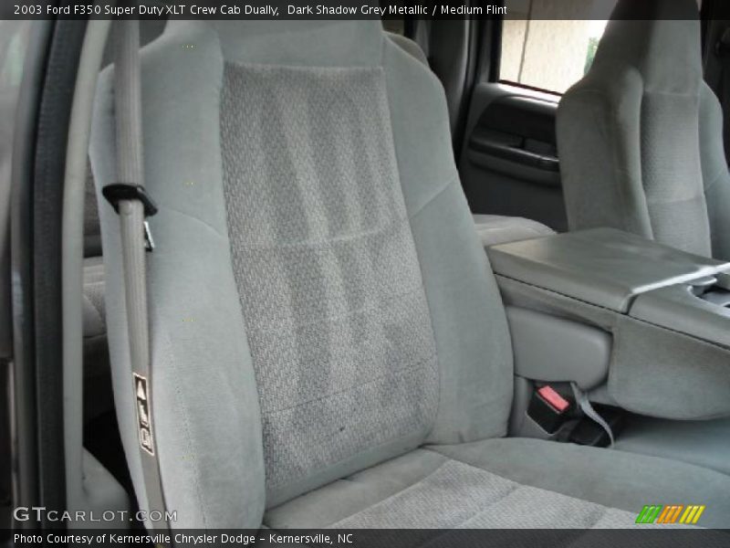 Dark Shadow Grey Metallic / Medium Flint 2003 Ford F350 Super Duty XLT Crew Cab Dually