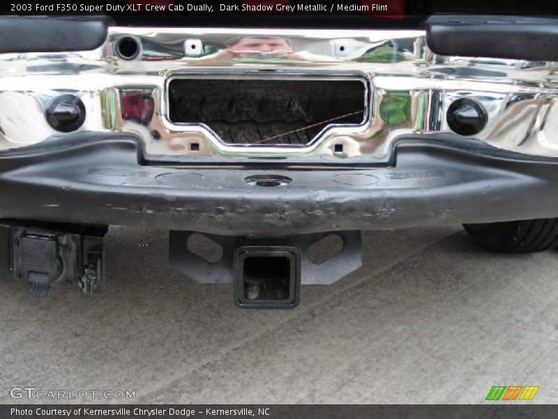 Dark Shadow Grey Metallic / Medium Flint 2003 Ford F350 Super Duty XLT Crew Cab Dually