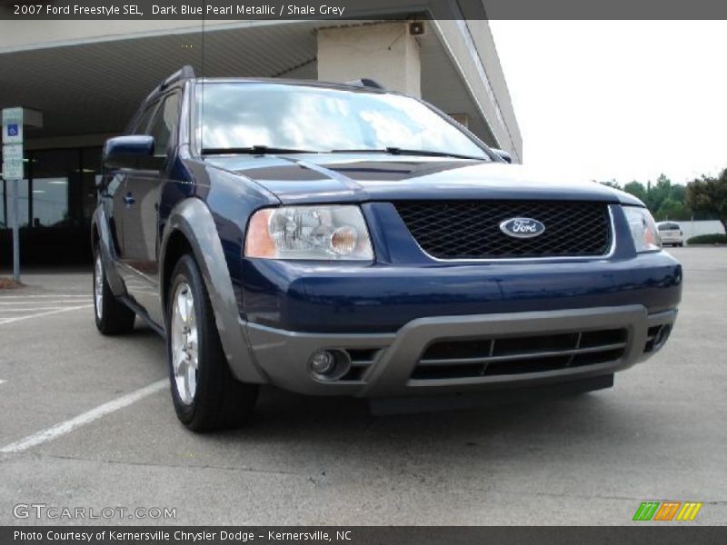 Dark Blue Pearl Metallic / Shale Grey 2007 Ford Freestyle SEL