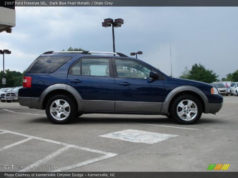 Dark Blue Pearl Metallic / Shale Grey 2007 Ford Freestyle SEL